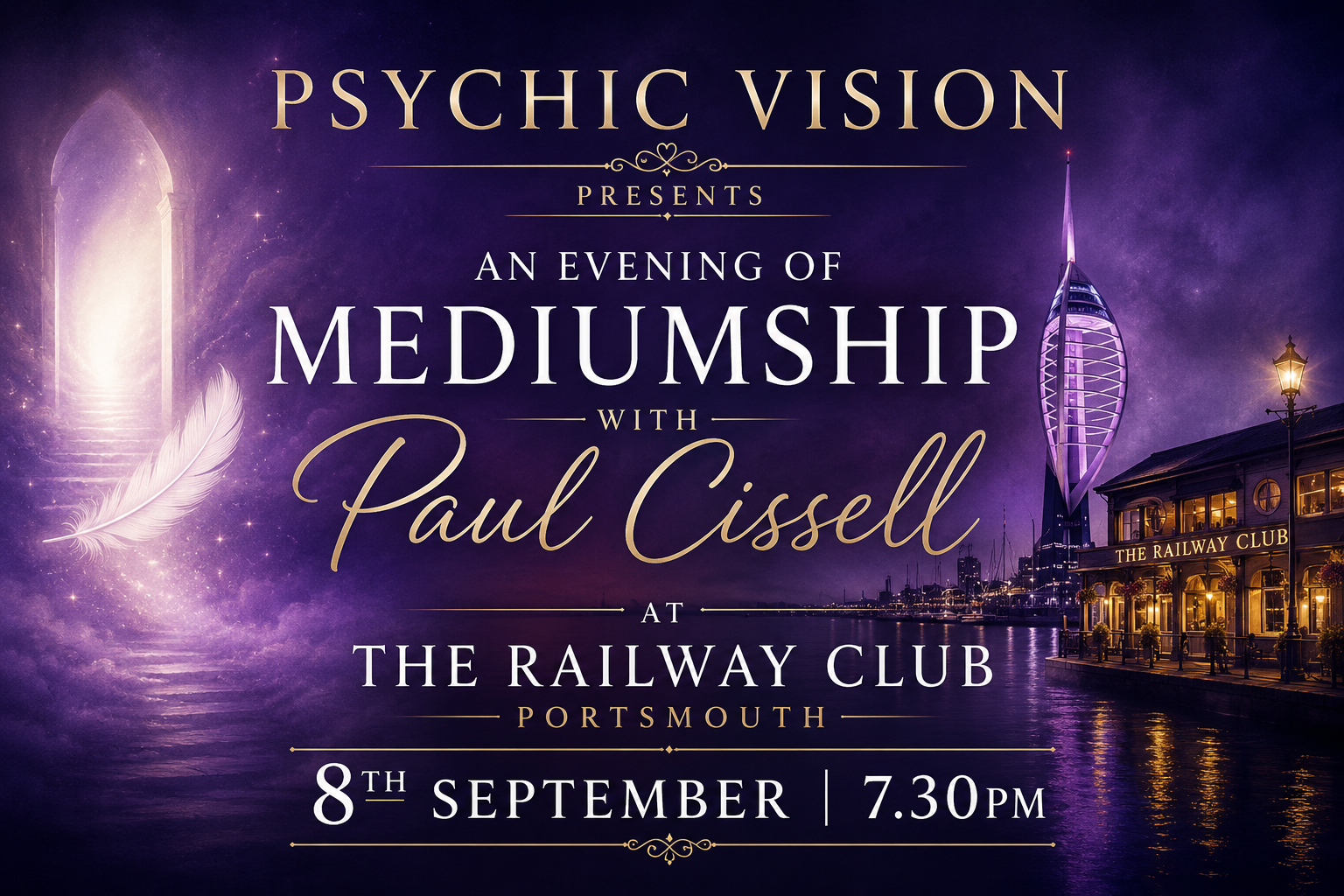 Psychic Vision Presents An evening Of Mediumship With Paul Cissell